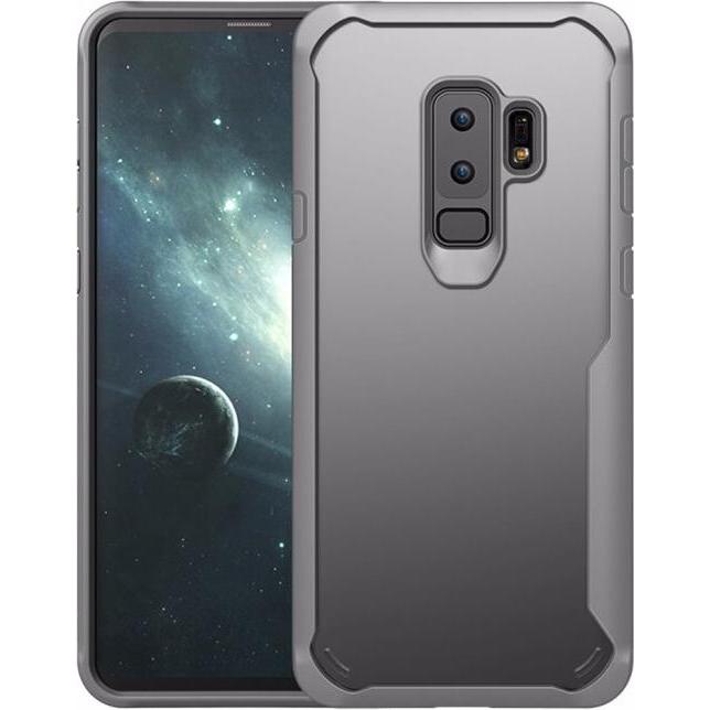 Protectorking SchutzhÃ¼lle Case Cover Bumper Tasche (Samsung Galaxy S9+), Smartphone Hülle, Grau
