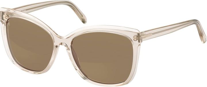 Actual product image Rodenstock Light Brown Sunglasses with Protective Case