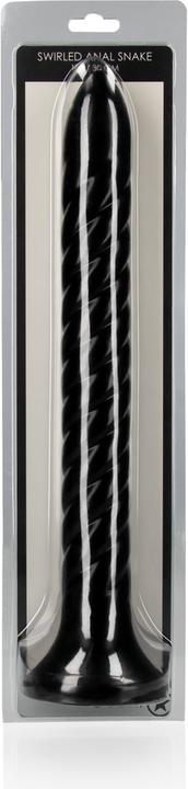 Actual product image Ouch! Swirled Anal Snake - 12"/ 30 cm