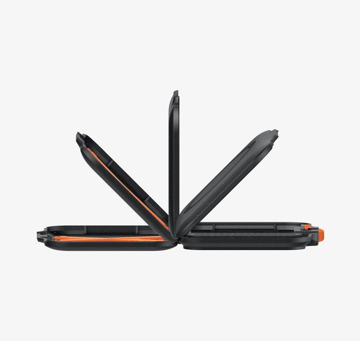 Actual product image Spigen MagSafe Card Holder Tin Tap MagFit+ Black