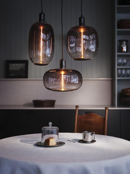 Actual product image Osram Vintage 1906 PenduLum Bobbin Black Matt (E27)