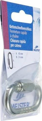 Immagine prodotto Meister Maglia rapida 45x6mm zincata (0.05 m)