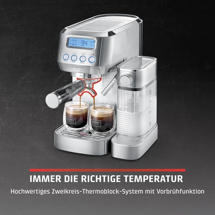 Productafbeelding Caso Espresso Gourmet Latte portafiltermachine