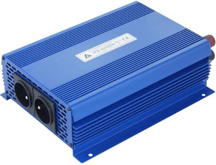 Produktbild Digital AZO 12 VDC / 230 VAC ECO MODE SINUS IPS-2000S 2000W Spannungswandler