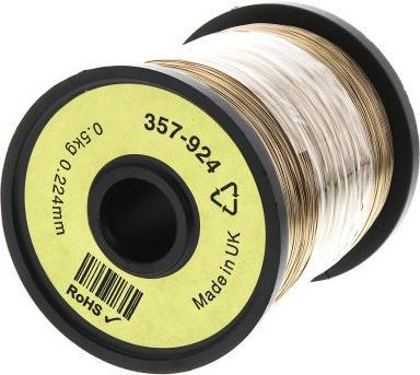 Image du produit RS PRO FIL CUIVRE 0.224 MM (1300 m)