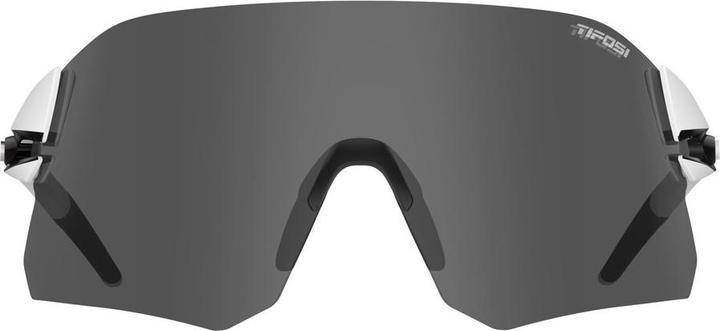 Actual product image Tifosi track white black lenses (15.4% smoke, 41.4% AC red, 95.6% clear) (new)