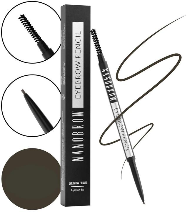 Actual product image Nanobrow - Eyebrow Pencil Dark Brown (Dark Brown)