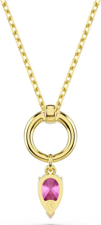 Produktbild Swarovski Mesmera Halskette Verschiedene Schliffe Rot Goldlegierungsschicht (Swarovski Metall)