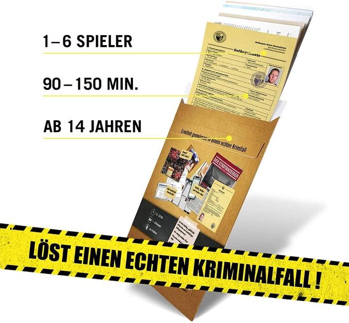 Actual product image Hidden Games A Perfect Plan - Crime Game (German)
