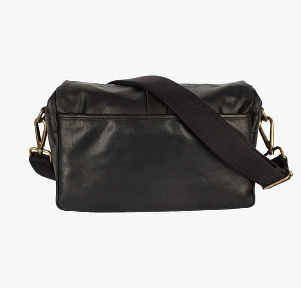 Produktbild Bronkey Paris Canvas-Crossbody-Tasche, Schwarz (Kamera Schultertasche)