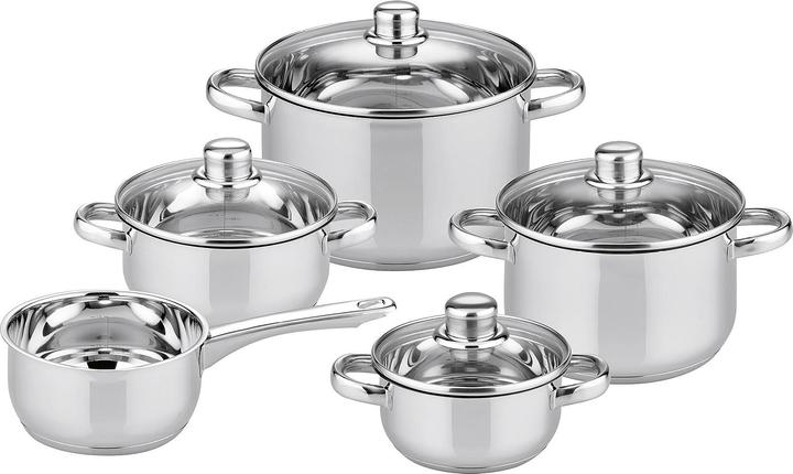ELO Topfset Galactica ES 5tlg (16 cm, Kochtopf, Edelstahl)