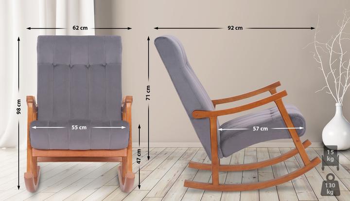 Produktbild CLP Schaukelstuhl Saltillo