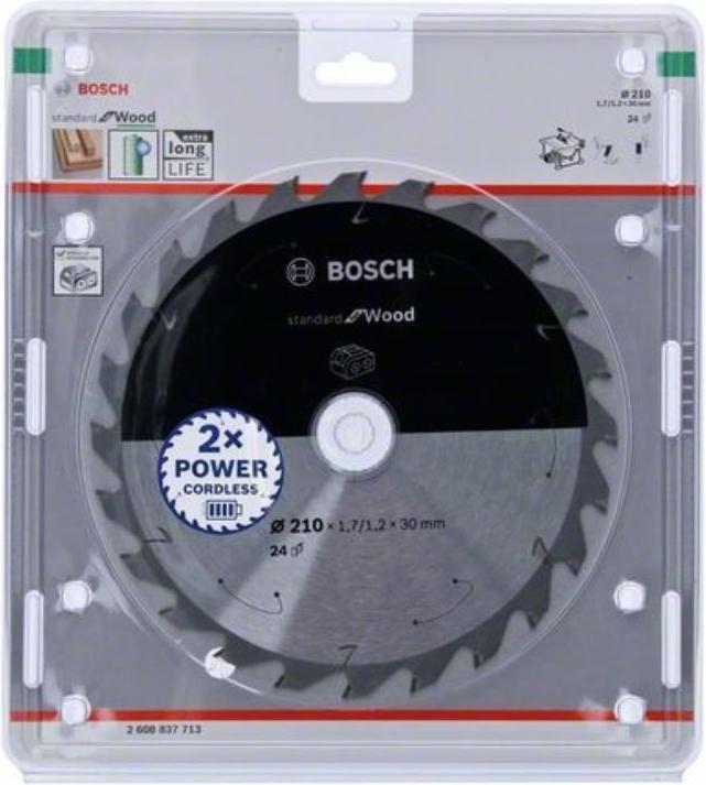 Produktbild Bosch Professional Zubehör PRO Wood cordless Kreissägeblatt, 210 x 1,7 x 30 mm