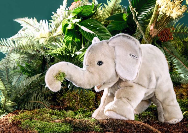 Image du produit Steiff Trampili Éléphant gris clair 45cm (45 cm)