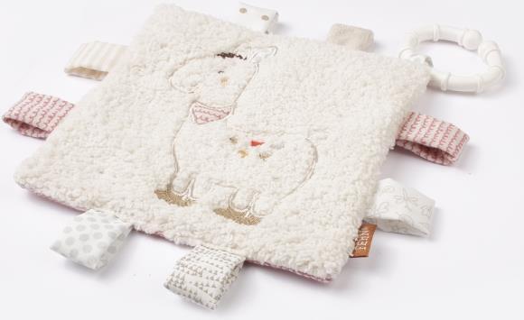 Actual product image Fehn Crackle cloth llama with ring