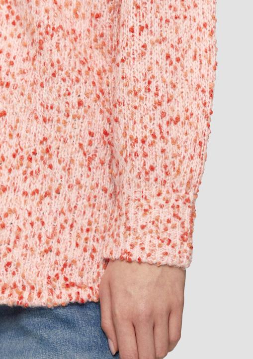 Produktbild s.Oliver Strickjacke Melierter Cardigan mit weiten Ärmeln im Relaxed Fit (44)