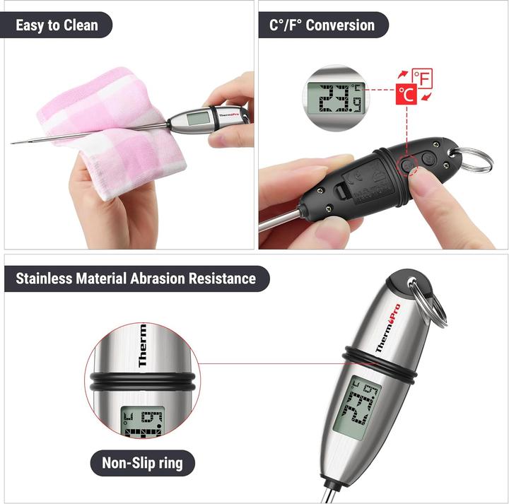 Immagine prodotto ThermoPro 2er-Set Digitaler Küchenthermometer
