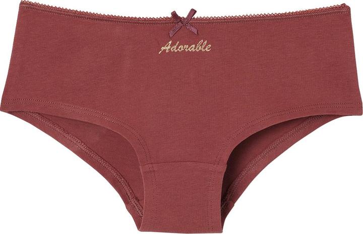 Immagine prodotto Vertbaudet 7er-Pack Mädchen Shortys ADORABLE, Bio-Baumwolle (146, 152)