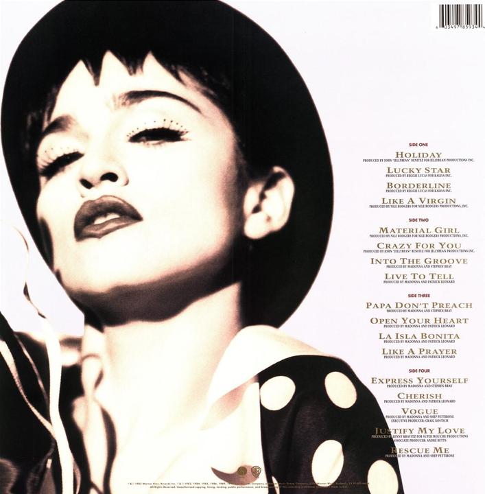 Produktbild The Immaculate Collection (Madonna)