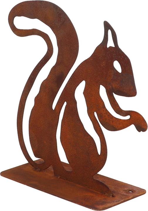 Image du produit Esschert Design Figurine décorative écureuil brun rouille, Caractéristiques : Aucune
