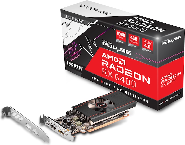 Produktbild Sapphire PULSE AMD Radeon RX 6400 GAMING (4 GB)