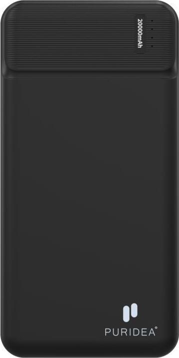 Actual product image Puridea Power bank powerbank 20000 mAh PD QC3.0 3A 20W Q7 black (20000 mAh, 20 Wh)