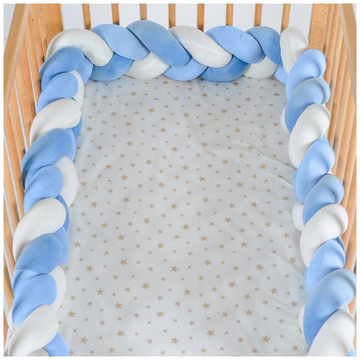 Cangaroo Baby Crib Bumper Light Blue 0+ ετών 111263
