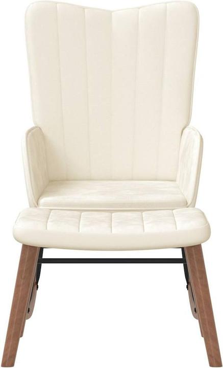 Produktbild vidaXL Schaukelstuhl mit Hocker