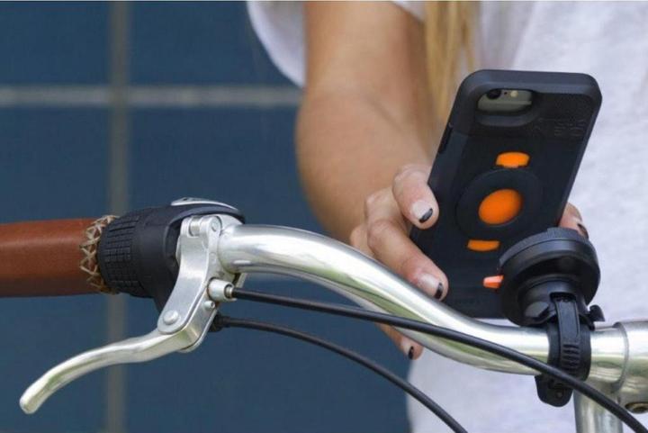 Actual product image Tigra fitclic Neo selbstsperrenden Magnetische Bike Wandbefestigung System mit Phone Case und Bike Strap M