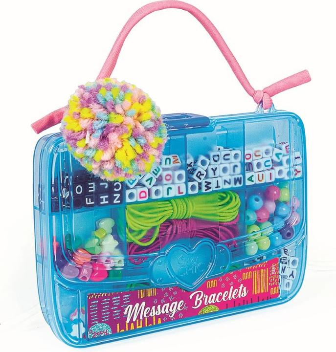 Produktbild Clementoni Crazy Chic Perlenset zum Schmuckbasteln in Aufbewahrungsbox