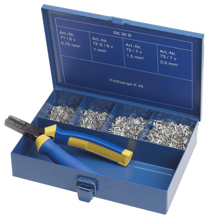 Actual product image Klauke Steel assortment box with SK30B