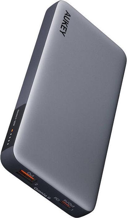 Aukey Powerbank PB-Y41, 10000mAh, 30W (grey) (10000 mAh, 30 W, 37 Wh)
