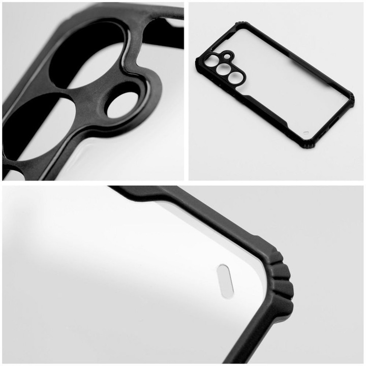 Produktbild OEM Back panel cover ANTI-DROP case for SAMSUNG A36 black (Oppo A36)