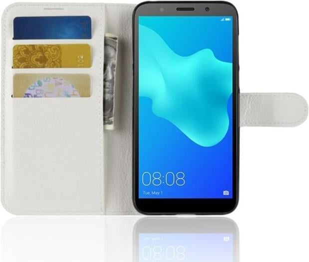 Produktbild MU Classic Litchi Leder Bookcover Series (Huawei Y5 (2018))