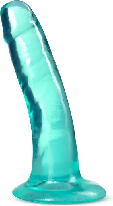 Actual product image Blush B Yours Plus Hard n' Happy 5" Dildo, Strong Suction Cup & Harness Compatible, Realistic Feel