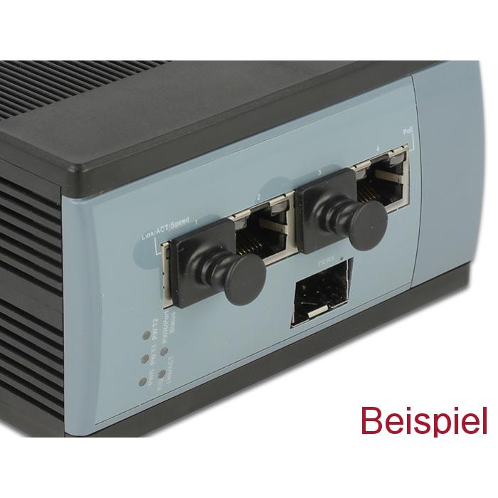 Delock Staubschutz für RJ45 Buchse (Blindmodul), Netzwerk Zubehör