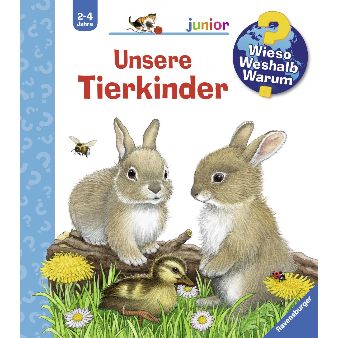 Thumbnail - Unsere Tierkinder, Kinderbücher von Frauke Nahrgang, Andrea Erne