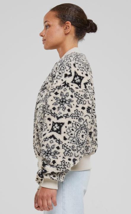 Image du produit Karl Kani KW233-050-1 KK Metal Signature Paisley Teddy Bomber Jacket (XS)