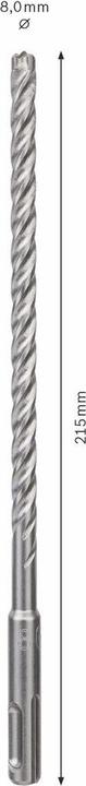 Actual product image Bosch Professional SDS-plus-7X (8 mm)