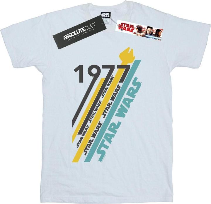 Produktbild Star Wars Retro 77 Stripes TShirt Jungen (128)