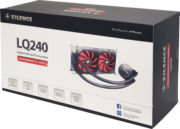 Produktbild Xilence WAK LiQuRizer LQ240 Wasserkühlung XC975