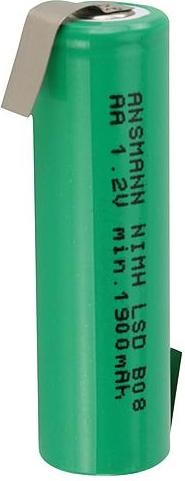 Ansmann maxE with Z-tags (1 Stk., AA, 1900 mAh, Akku)