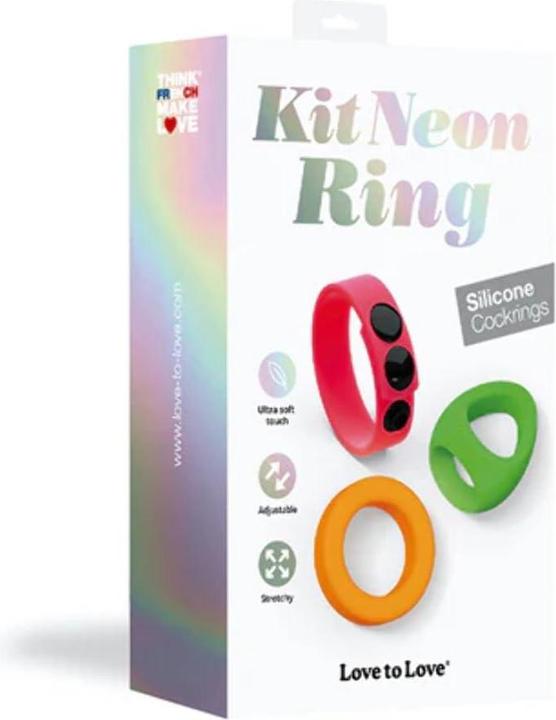 Image du produit Love to Love Kit Neon Ring - (3 cm)