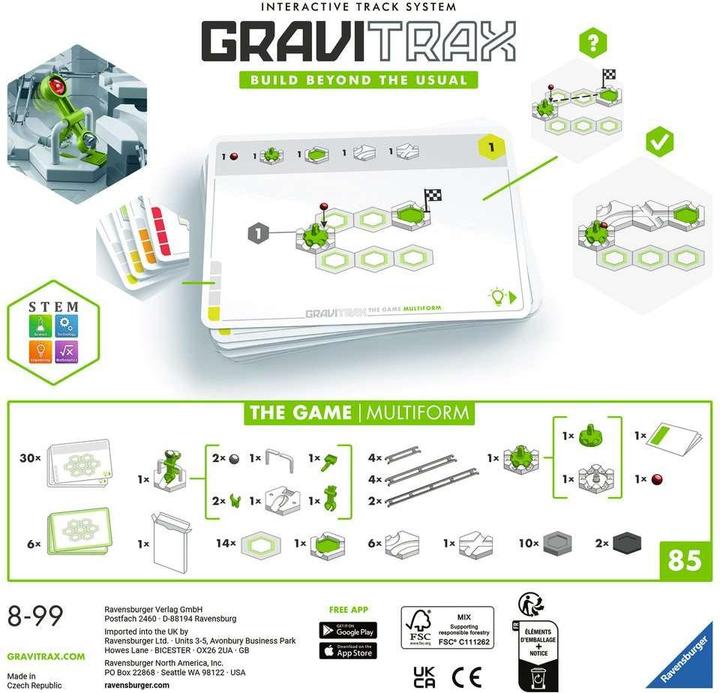 Produktbild Ravensburger GraviTrax GraviTrax The Game Multiform - Logikspiel für Kugelbahn Fans, Konstruktionsspielzeug