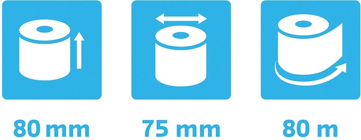 Actual product image Exacompta Thermal cash register roll