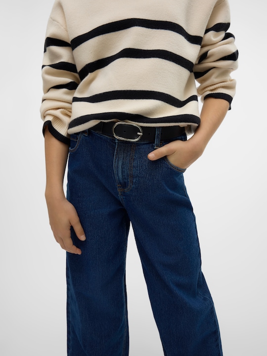 Actual product image Vero Moda Vmdaisy Hr Wide Dnm Jns Vi3440 Girl Noos (116)