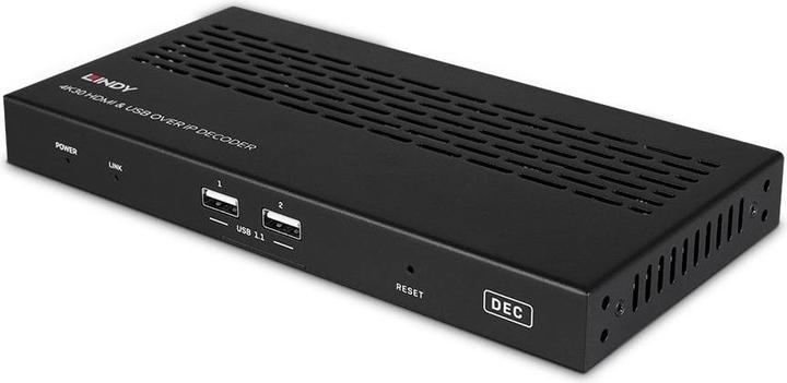 Produktbild Lindy HDMI & USB over IP Decoder Multicast & Videowall