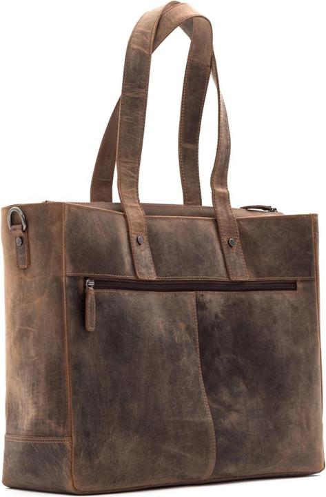 Produktbild Plevier Hopper shopper 15.6 inch bruin. (13 l)