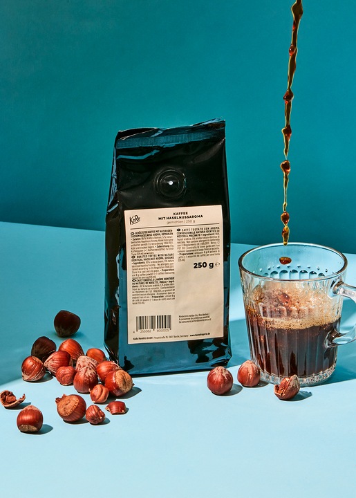 Produktbild KoRo Gemahlener Kaffee mit Haselnussaroma 250 g (250 g)