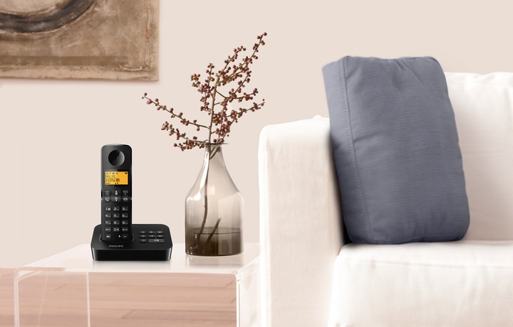 Produktbild Philips Schnurlostelefon D2651B Schwarz